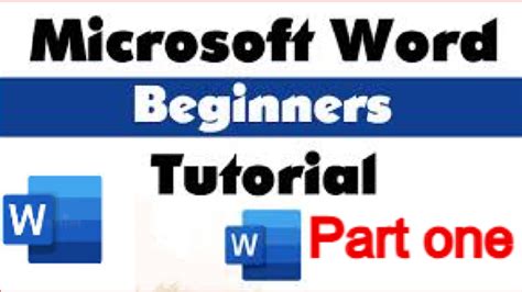 Image result for Word Tutorial Level One