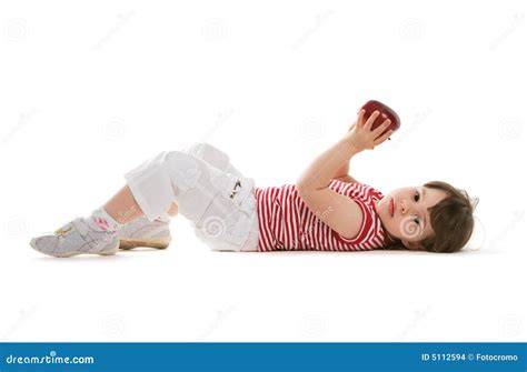 Child lying on the floor stock photo. Image of happy, giggle - 5112594