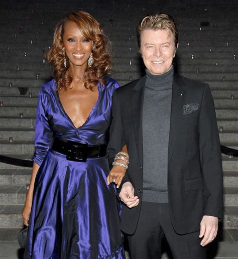 Iman is holding herself together following David Bowie's death ...