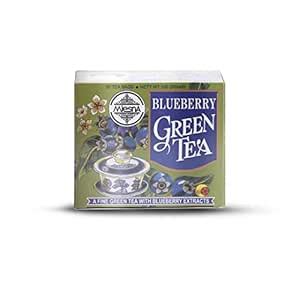 Mlesna Blueberry (50 x 2g) Flavoured Green Teas : Amazon.in: Grocery ...