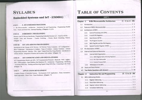 Embedded BOOK1 - textbook - SYLLABUS TABLE OF CONTENTS Embedded Systems ...