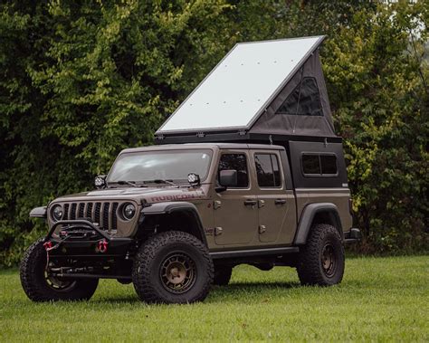 Topo Toppers Pop-up Camper Shell Installed | Jeep Gladiator (JT) News, Forum, Community ...