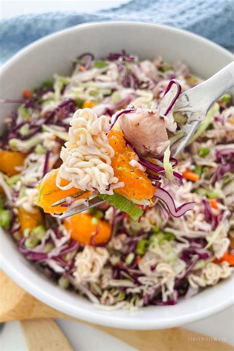 Asian Ramen Noodle Salad - The Dish Diary