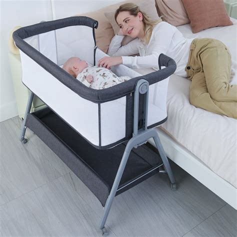 Isabelle & Max™ Scarletta Baby Bassinet Bedside Crib with Storage ...