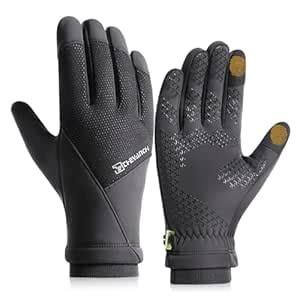 GUSTAVE® Winter Riding Gloves Outdoor Thermal Gloves Water-Resistant ...