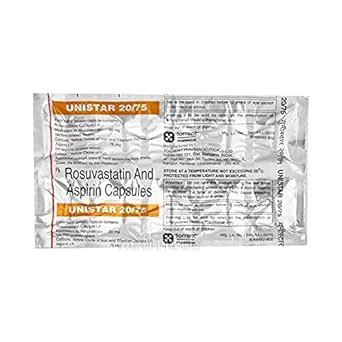 Unistar 20/75 - Strip of 10 Capsules : Amazon.in: Fashion