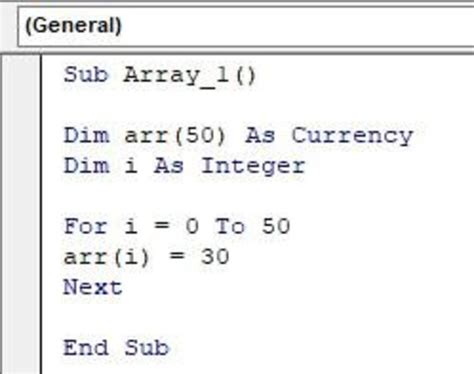 Image result for How Do Arrays Work VBA Net