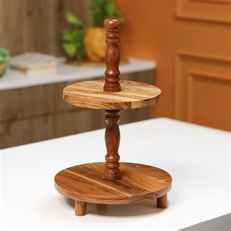 Buy KRAFTYHOME Cake Stand for Party | 2 Tier Cake Stand | Fruits Stand ...