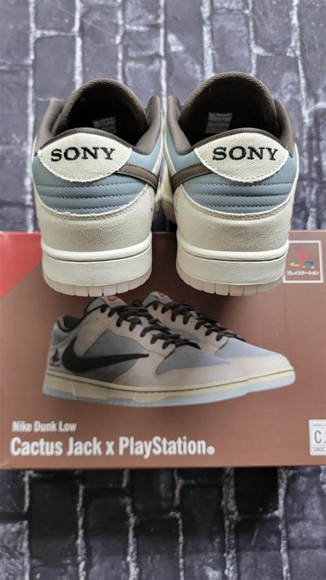 Travis Scott Playstation Dunks from Zhang : r/RepHeads
