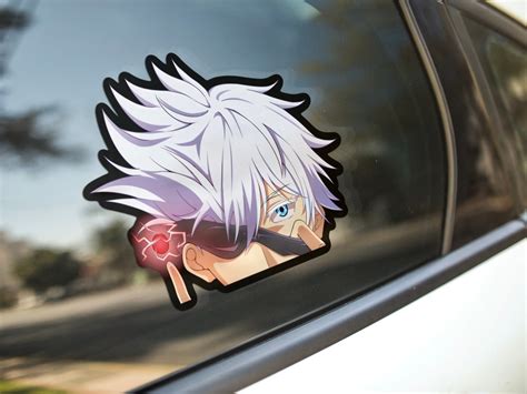 Anime Stickers Anime Peeker Vinyl Stickers Car Decals - Etsy