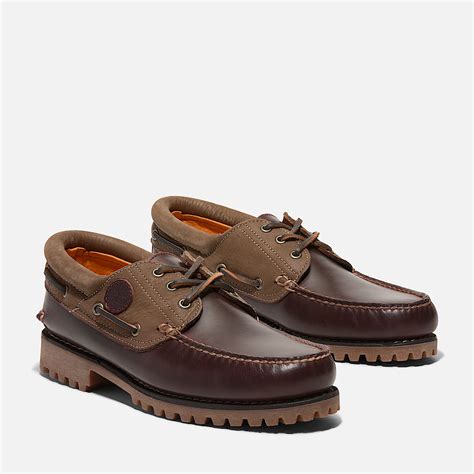 Men's Timberland® Authentics 3-Eye Boat Shoe