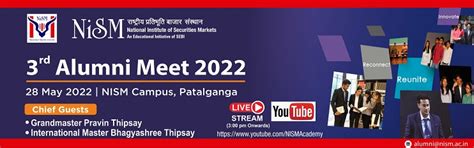 3rd Alumni Meet - National Institute of Securities Markets (NISM)