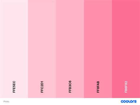 Pink Color Palette Inspiration