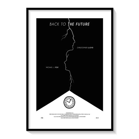 Buy Back to the Future 01 Movie Poster Online at Best Price – Dessine Art