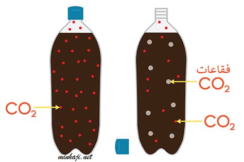 محلول غاز في سائل - منهاجي