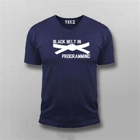 Programming Black Belt Men's Tee - Master The Code