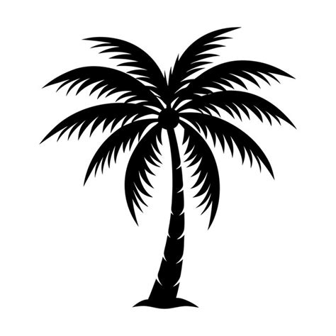 Palm tree silhouettes vector art | Premium AI-generated vector
