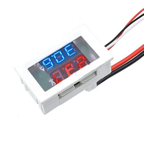 0.28inch Red Blue LED Digital Voltmeter Ammeter Tester
