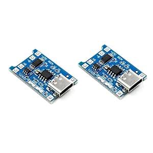 ERH India Power Bank Module Fast Charging 2 Pc TP4056 Type-C Circuit ...
