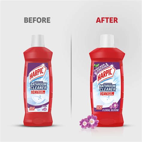 Buy HARPIC FLORAL BATHROOM CLEANER BOTTLE OF 200 ML Online & Get Upto ...