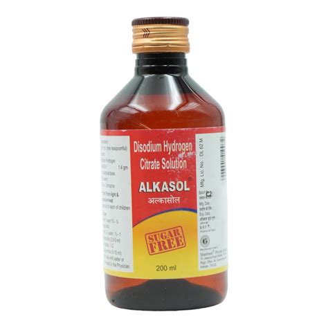 Alkasol Oral Solution | Uses, Side Effects, Price | Apollo Pharmacy