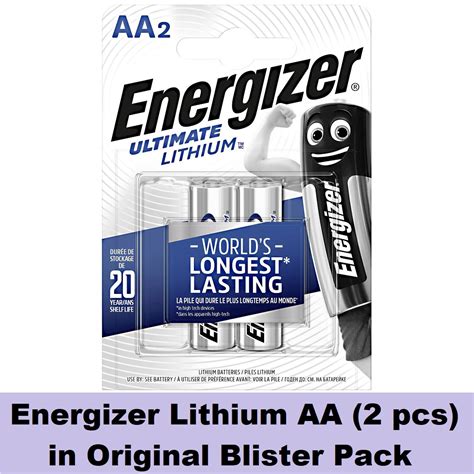 Aa Energizer Lithium L91 Batteries at David Sells blog