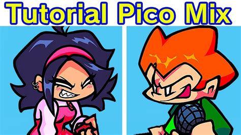 Rezultat imagine pentru Tutorial Pico Mix FNF