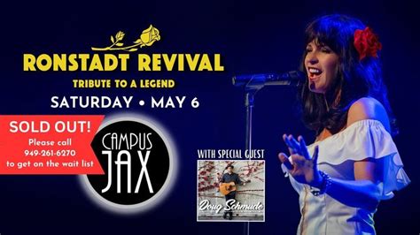 Ronstadt Revival at Campus JAX - Saturday, May 6th! , Campus JAX ...