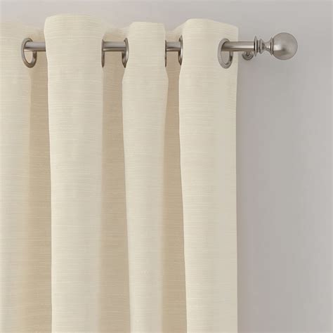 Buy GM Treasure Set of 2 Woven Light Filtering Door Curtains - 6.9ft ...