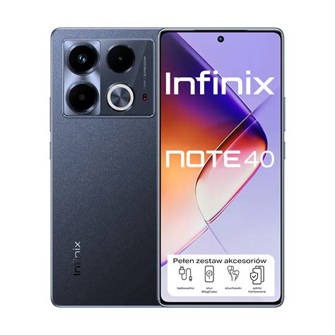 Smartfon Infinix NOTE 40 z MediaTek Helio G99 Ultimate, głośnikami od ...