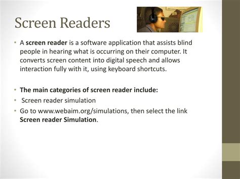 Image result for Screenreader Assistive Tech
