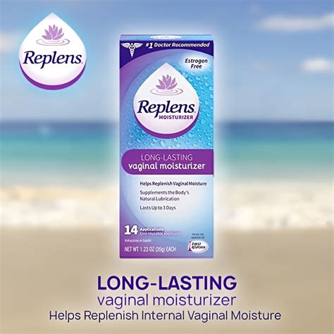 Free Shipping! Replens Long-Lasting Vaginal Moisturizer 14ct with ...
