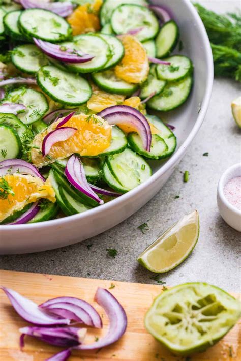 Cucumber Dill Salad Recipe - LemonsforLulu.com