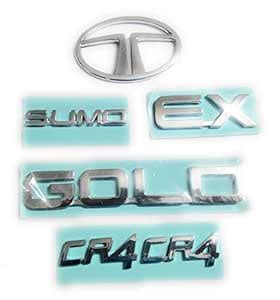 PINZU CAR Badge Emblem Monogram/Logo/Decals/Wraps/Sticker /3D for TATA ...