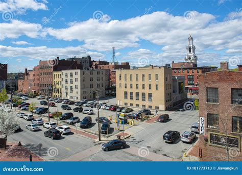 Historic Buildings in Lawrence, Massachusetts, USA Editorial Stock ...