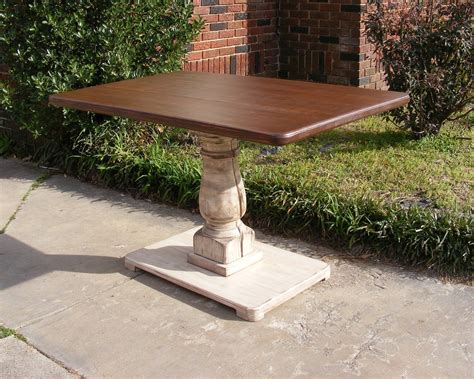 Image result for Pedestal Kitchen Table Rectangular