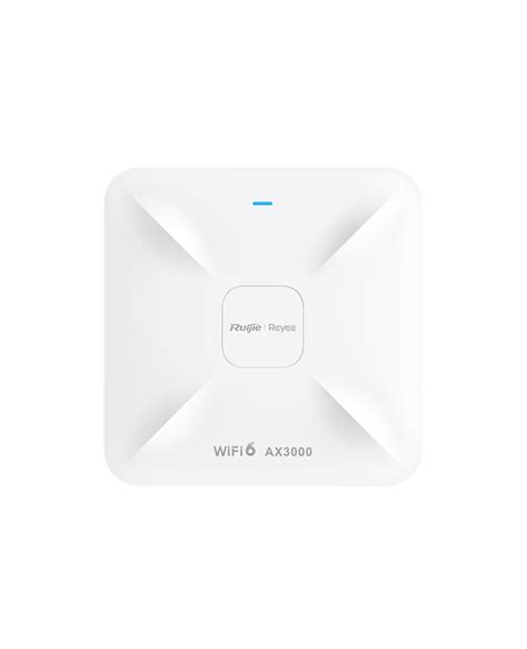 Access Point Indoor / WiFi-6 AX3000 / 1x 2.5GE + 1 GE / PoE / Doble banda / MIMO 2×2, REYEE RG ...