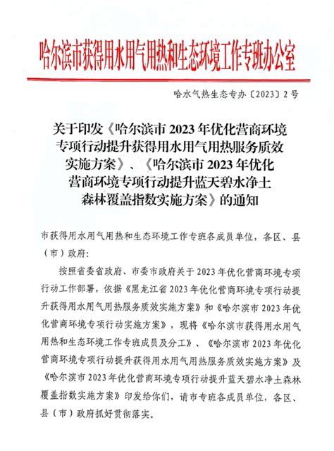 哈尔滨市城市管理局关于《优化营商环境条例》贯彻落实情况的报告_百Word模板下载_编号qkzbrnpw_熊猫办公