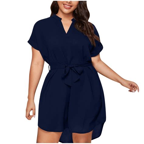 BUIgtTklOP Summer Dresses for Women Dolman Sleeve Irregular Hem Shirt ...