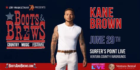 VENTURA | Boots & Brews Country Music Festival | 2025 | Kane Brown