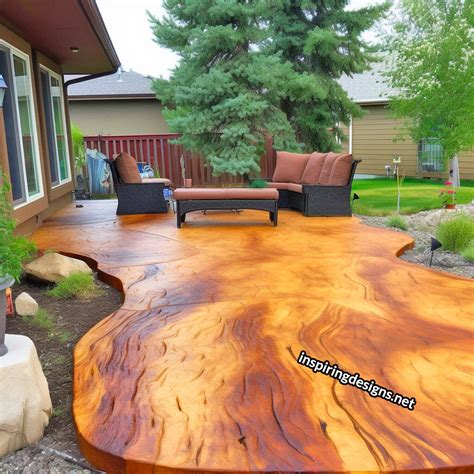 Stamped Concrete That Looks Like Wood: 30 Amazing Examples That Will ...