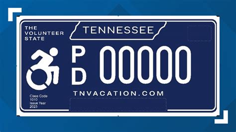 New Tennessee license plate design for people with disabilities | wbir.com