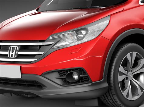 혼다 CR-V 2014 유로 3D 모델 $129 - .3ds .c4d .fbx .lwo .max .obj - Free3D