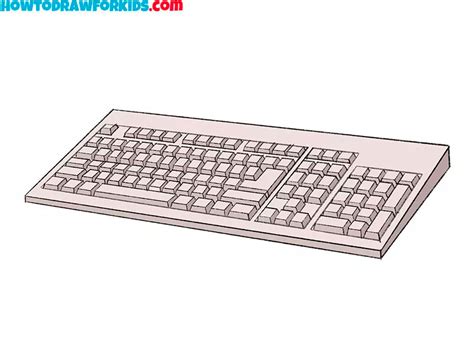 Image result for Small Computer Keyboard Drawing