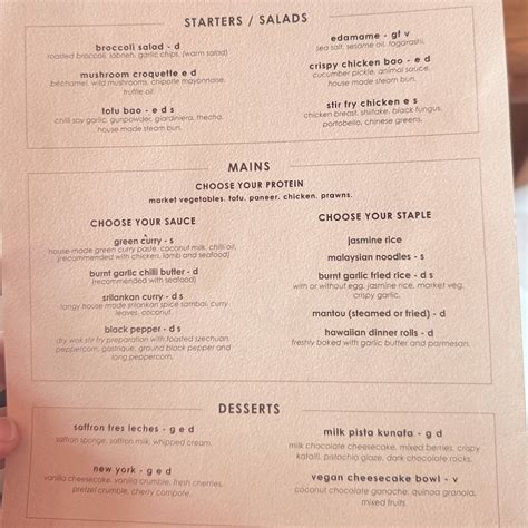 Menu at Bastian - At The Top, Mumbai, 48th Floor
