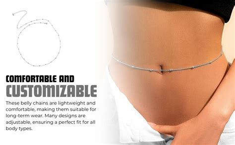 VAMA Adjustable Anti Tarnish Silver Kamarband Waist Hip Belly Body ...