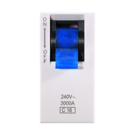 Legrand Lyncus 16A MCB SP 1 module C Curve White | mykit | Buy online ...
