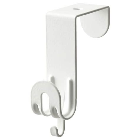 SEKINER hook for door, white - IKEA