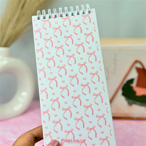 Notepad : The Bow Book – PiinkLemon
