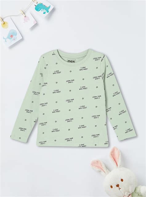 Buy Girls All-Over Printed T-shirt Online at just Rs. 249.0 ...